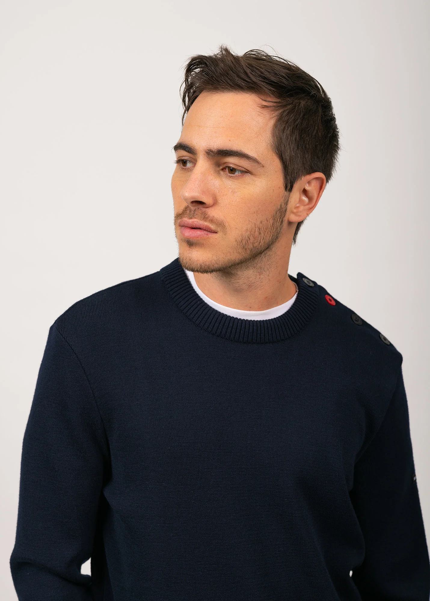 Pull Rives (NAVY/TULIPE) - Image 7