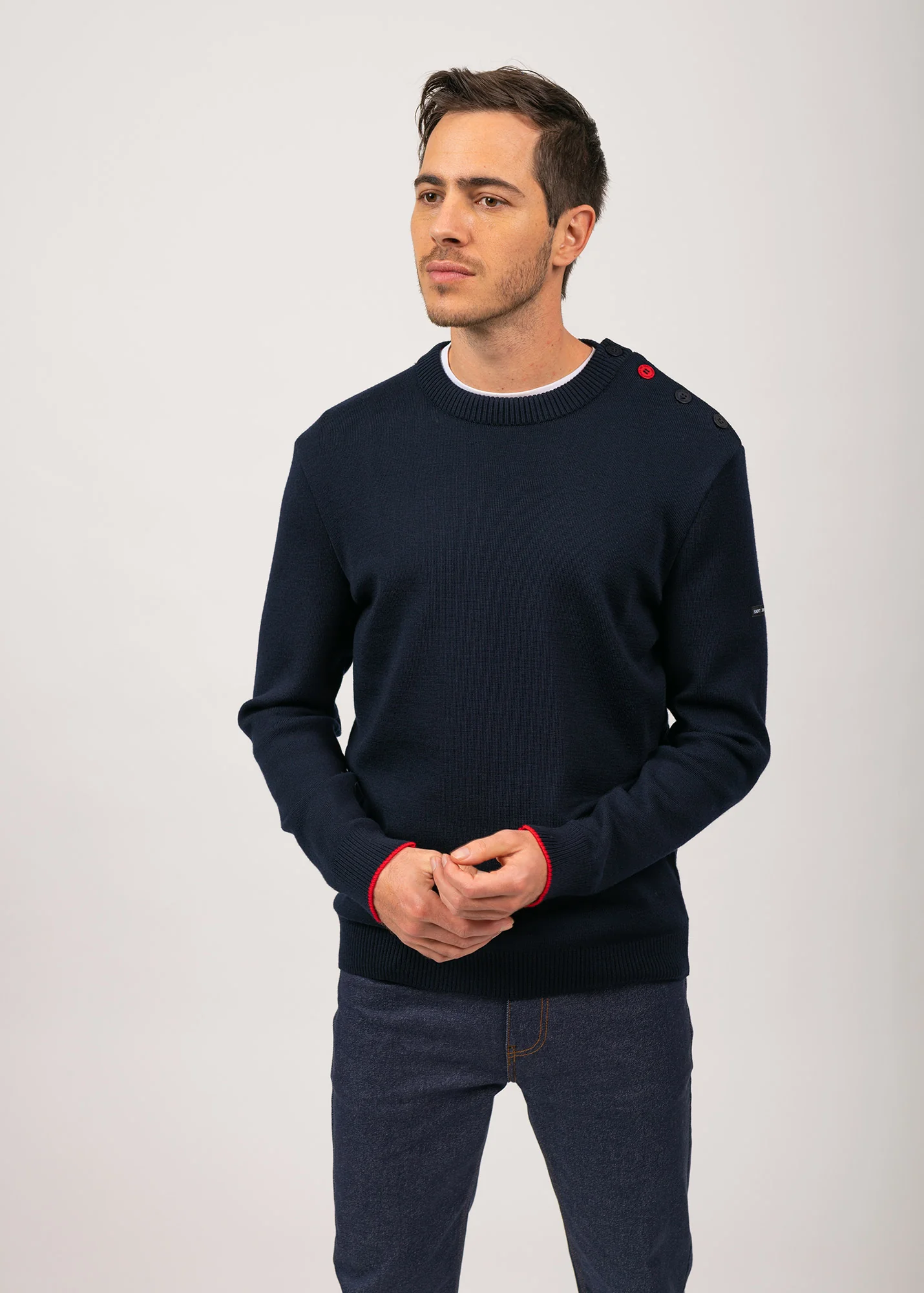 Pull Rives (NAVY/TULIPE) - Image 8