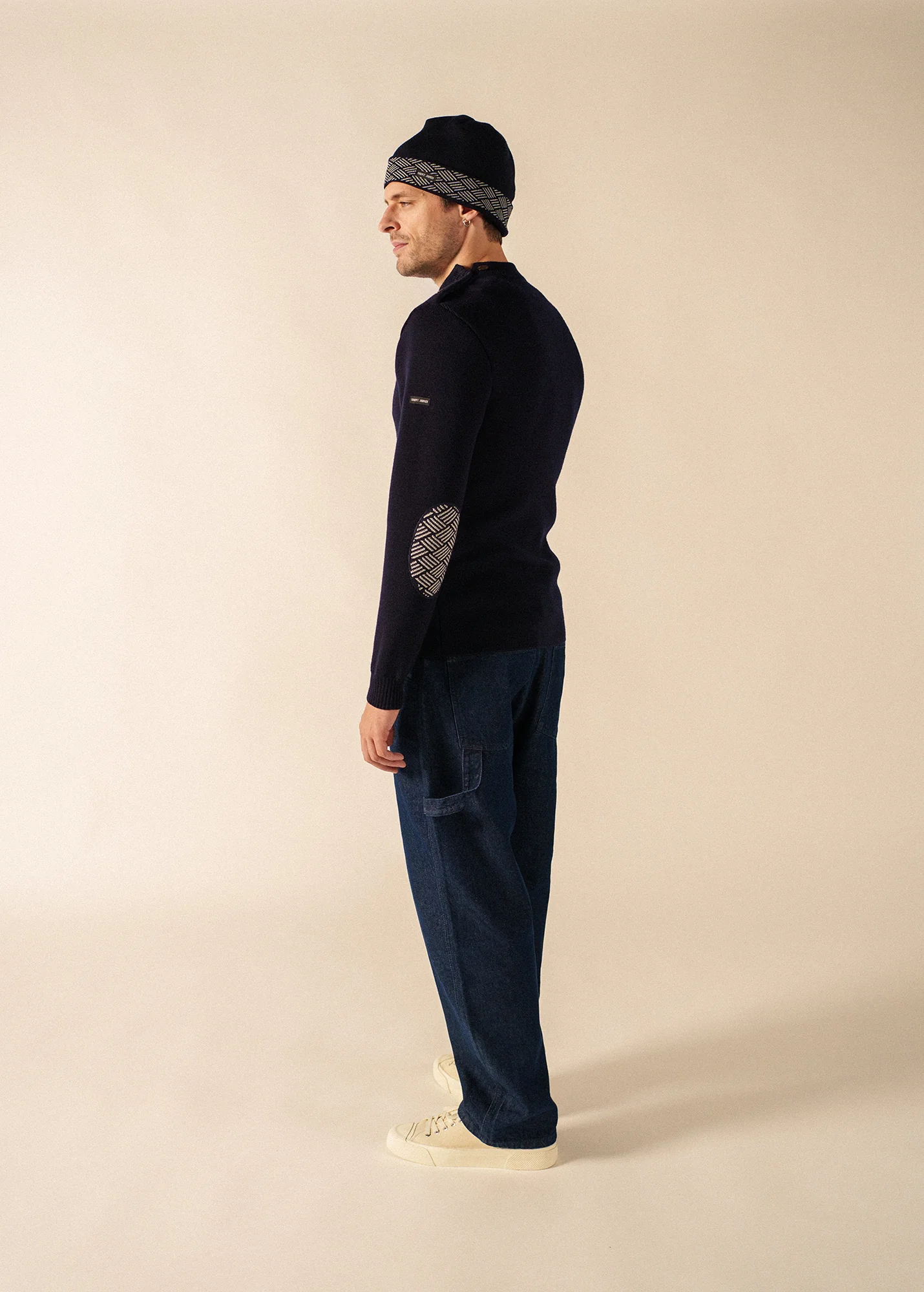 Pull marin Matelot Equipage (MARINE/ECRU) - Image 2