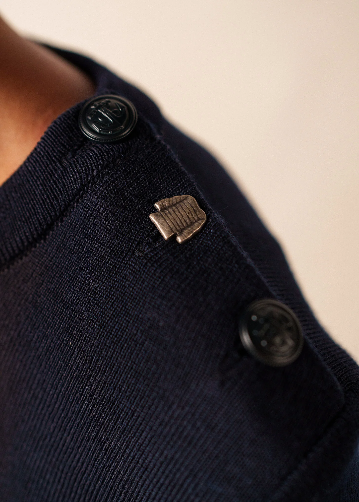 Pull marin Brégançon (NAVY/ECUME) - Image 5