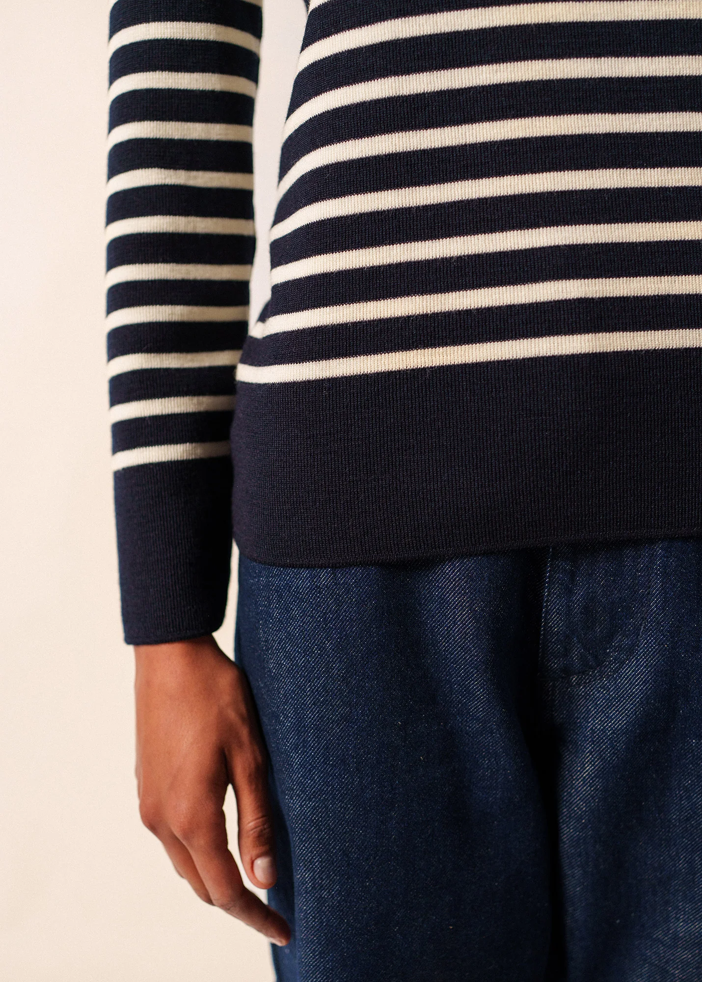 Pull marin Brégançon (NAVY/ECUME) - Image 6