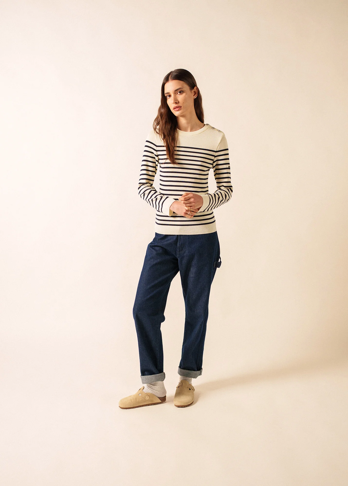Pull marin Marée (ECUME/NAVY)