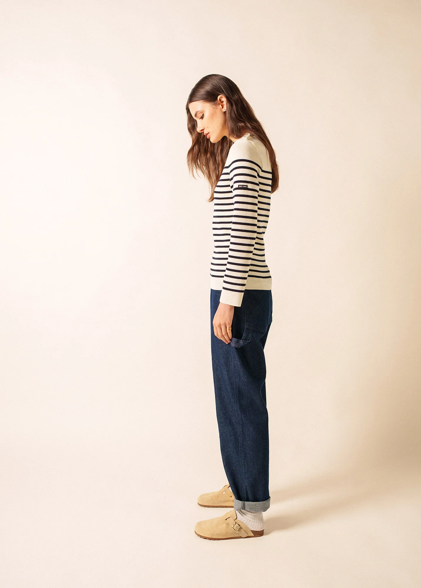 Pull marin Marée (ECUME/NAVY) - Image 6