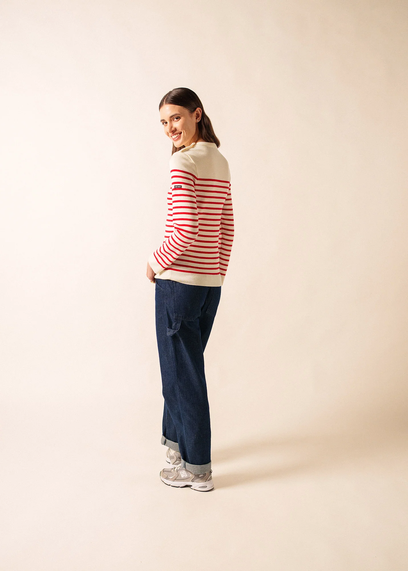 Pull marin Marée (ECUME/TULIPE) - Image 2