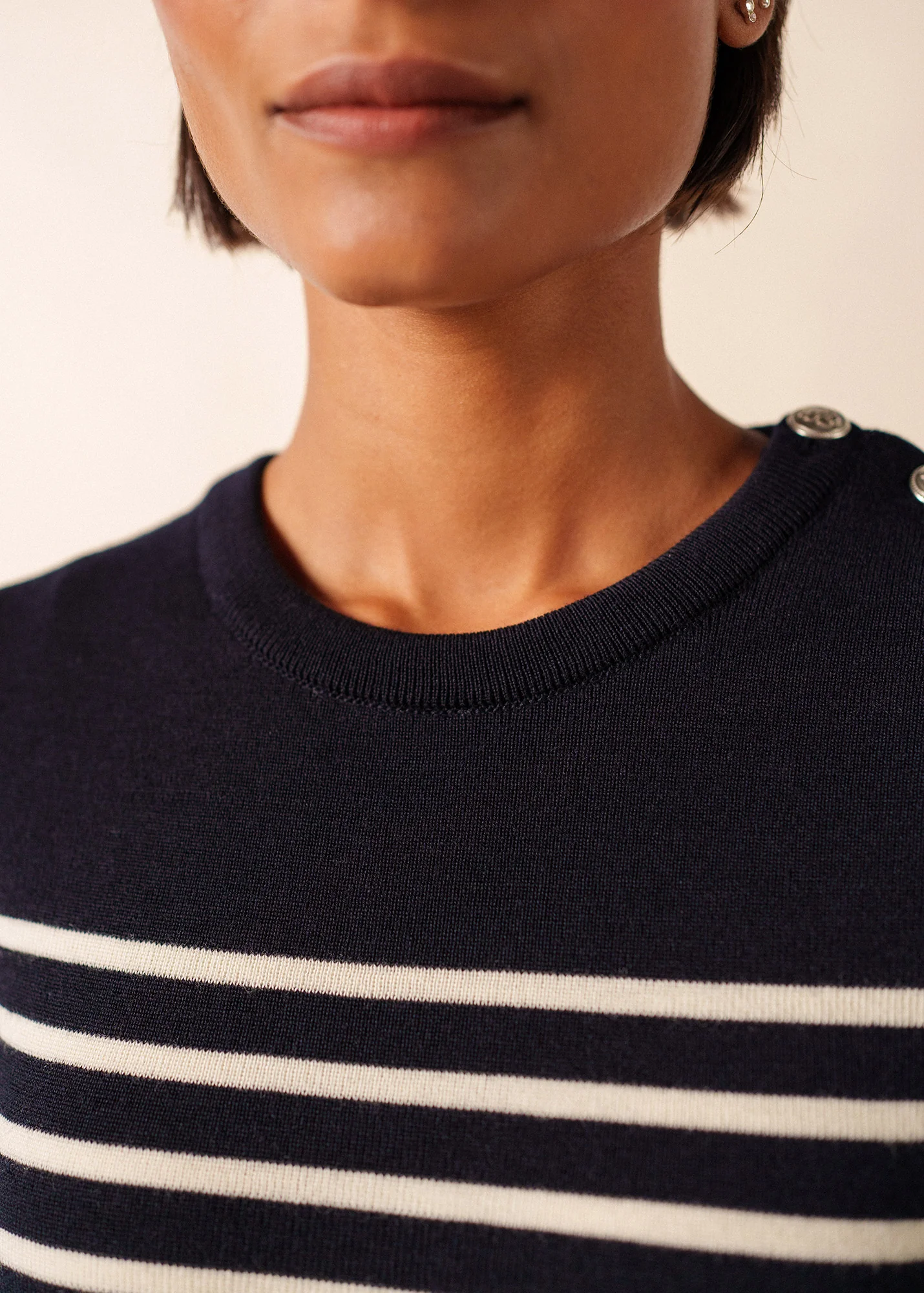 Pull marin Marée (NAVY/ECUME) - Image 6