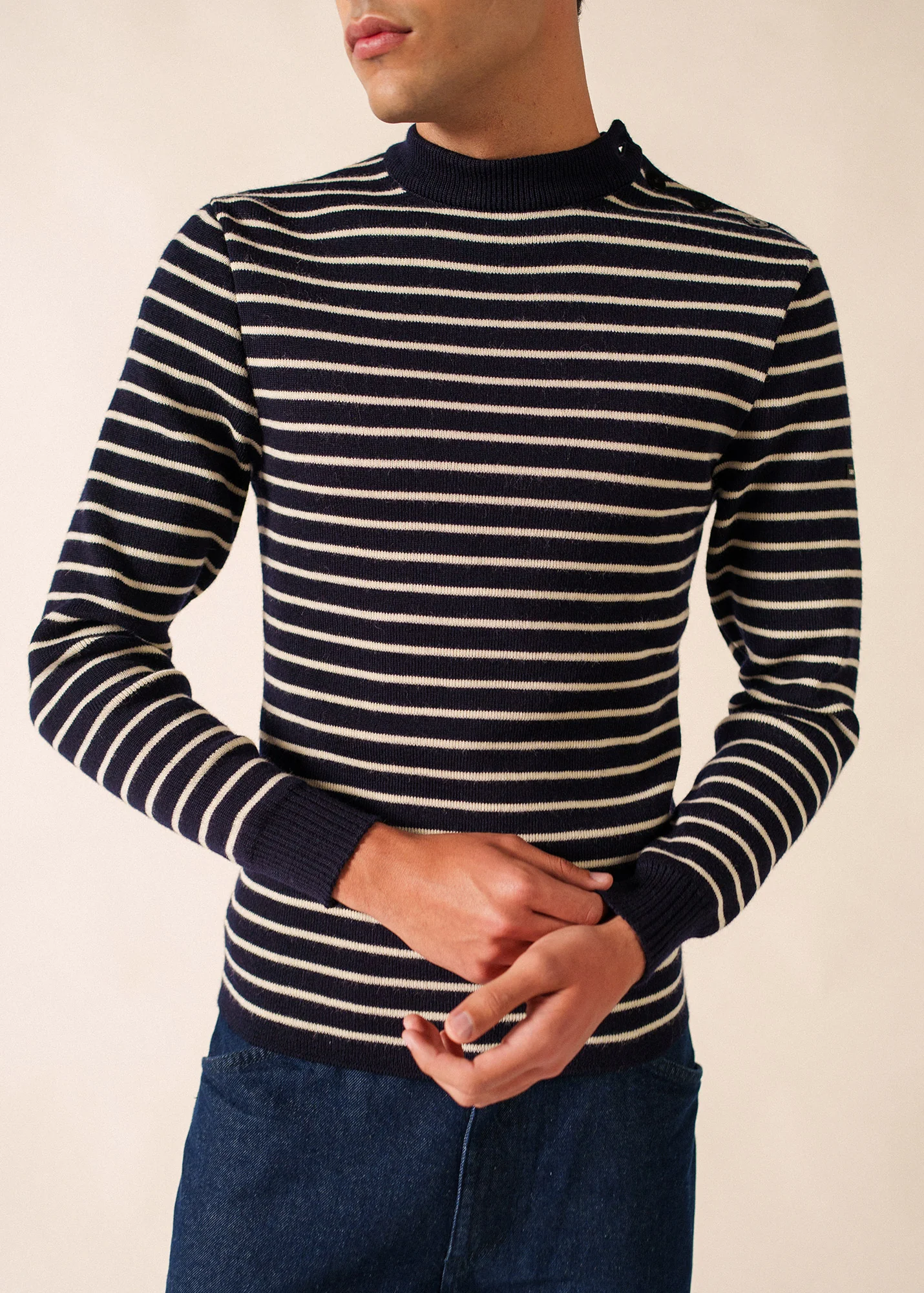 Pull marin Matelot (MARINE/ECRU) - Image 6
