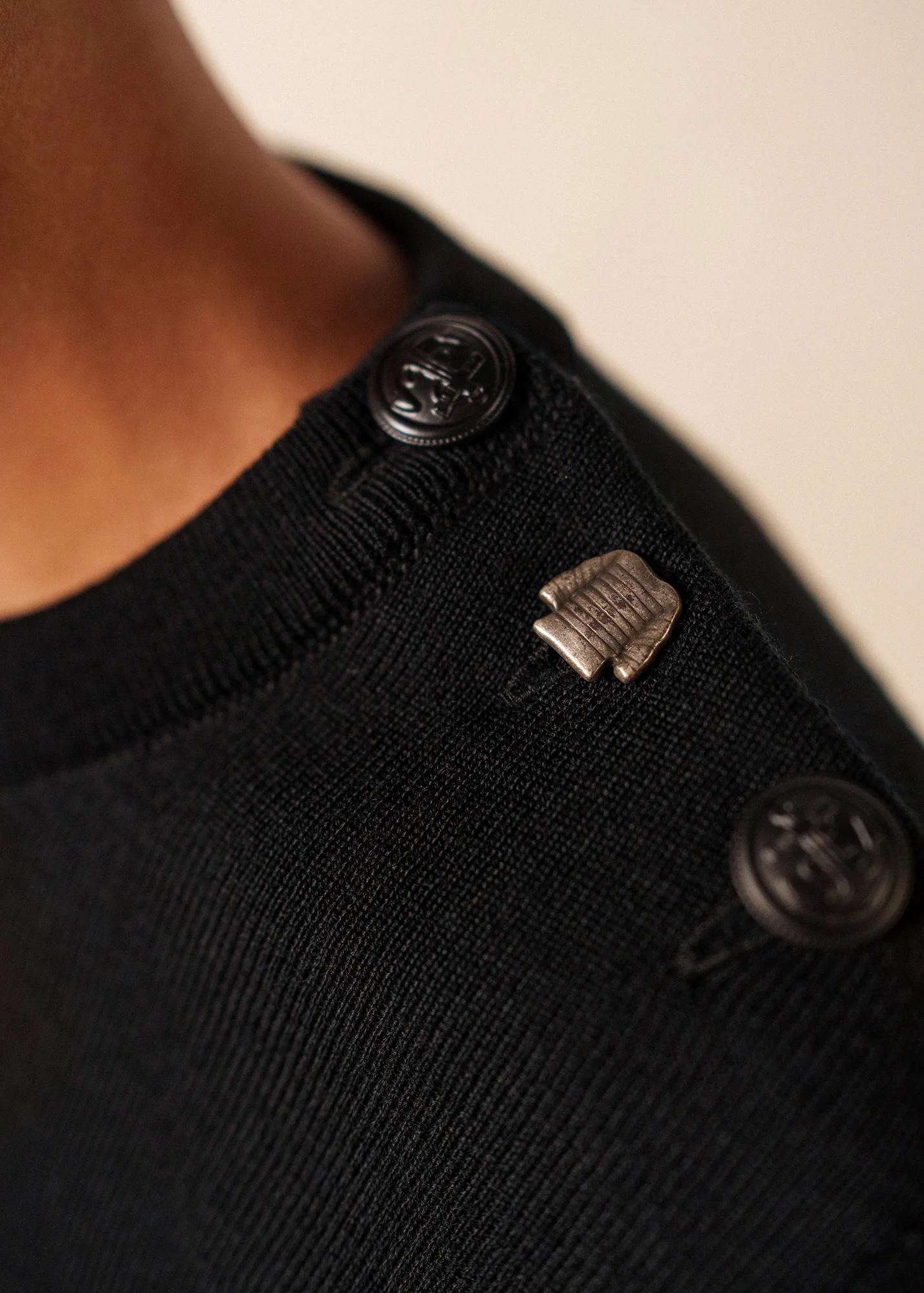 Pull marin Brégançon (NOIR) - Image 5