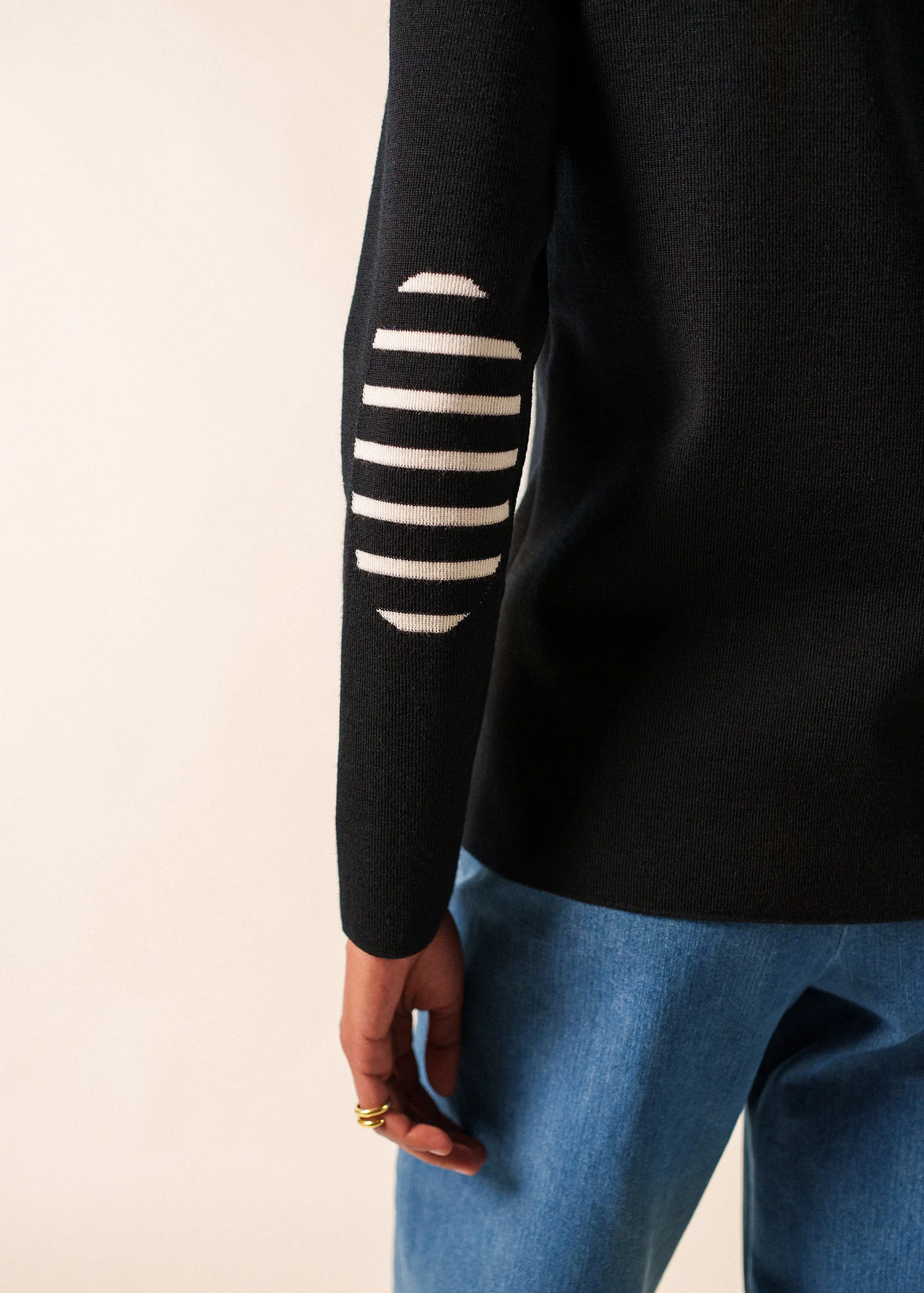 Pull marin Brégançon (NOIR) - Image 6