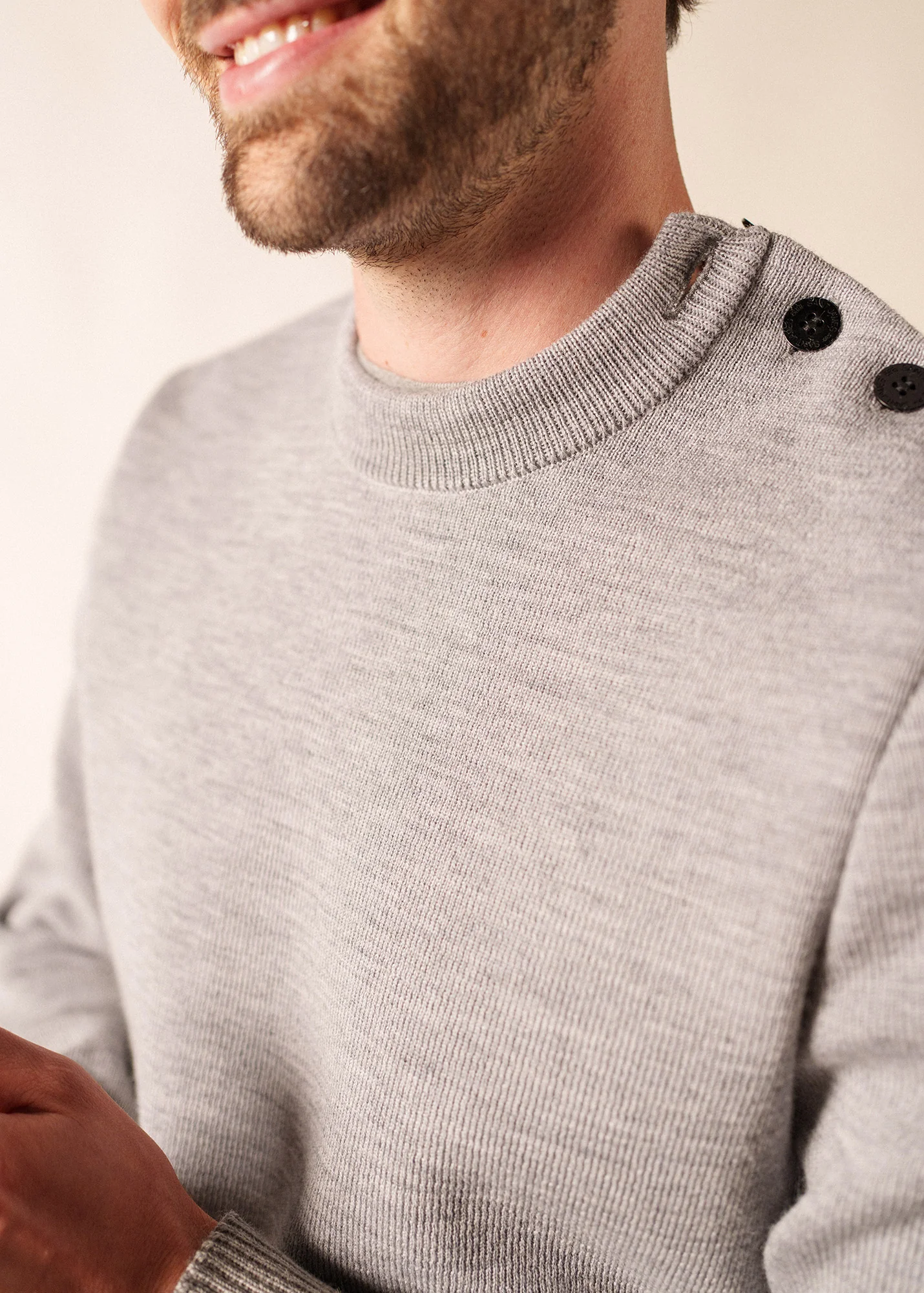 Pull marin Cancale (GRIS CLAIR) - Image 4