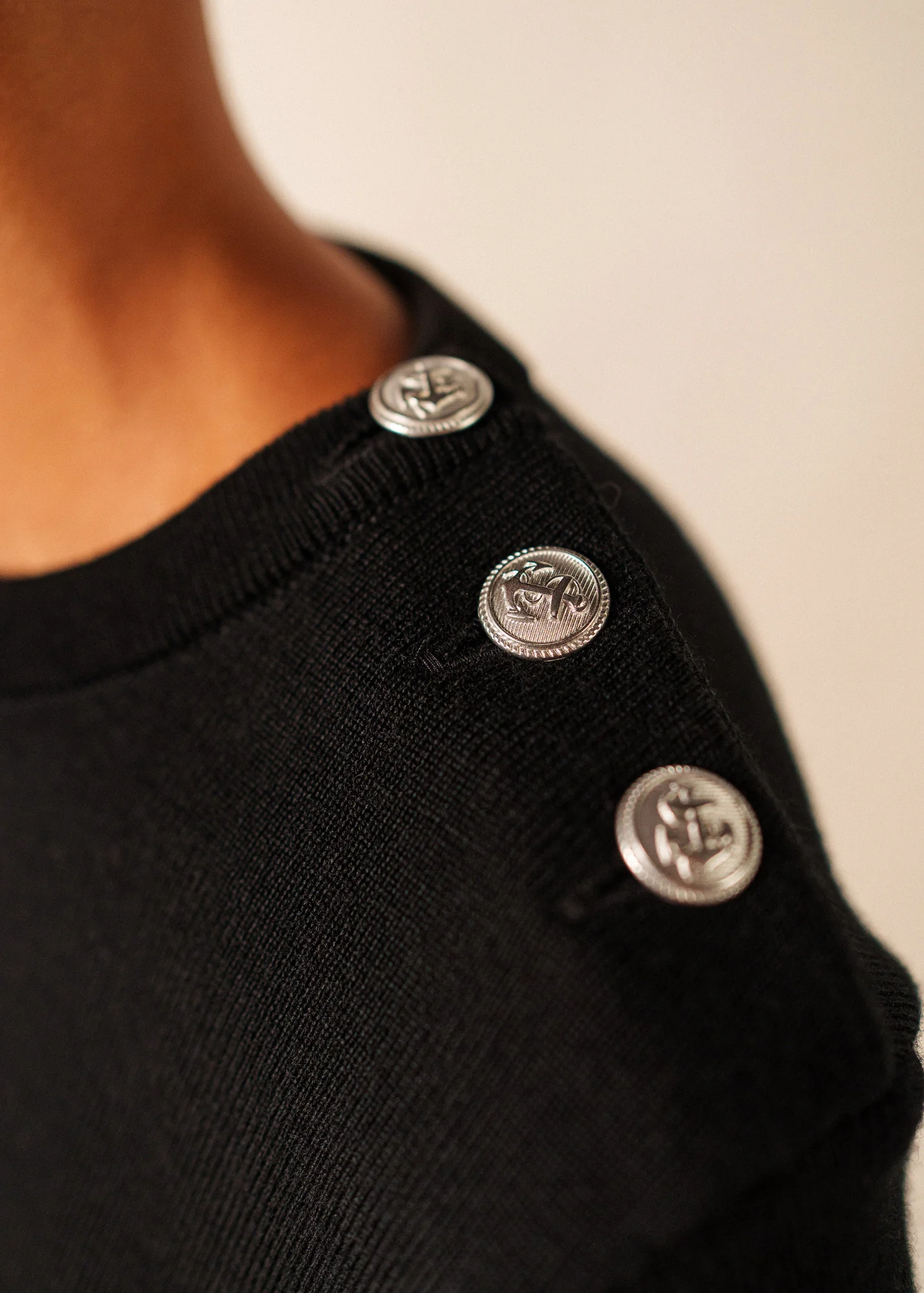 Pull marin Marée (NOIR) - Image 4
