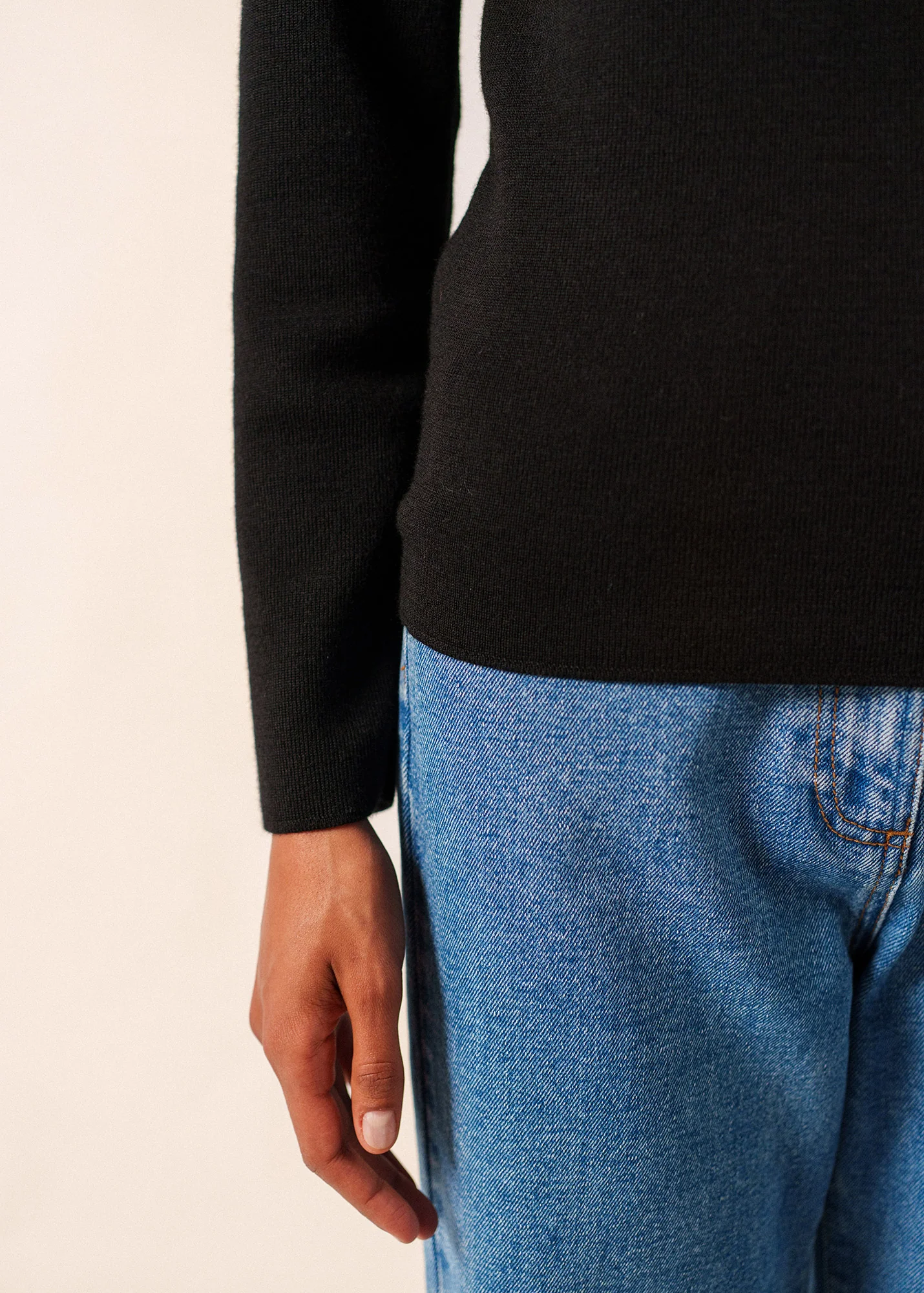 Pull marin Marée (NOIR) - Image 5