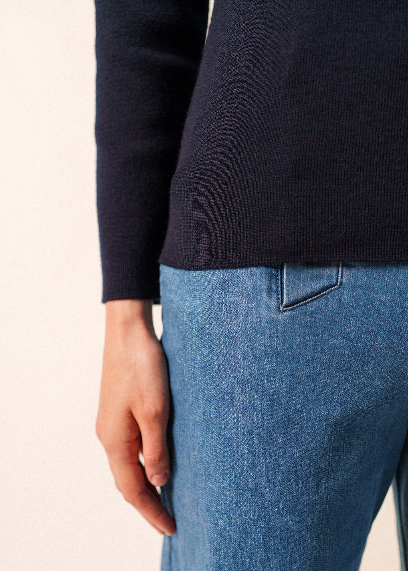 Pull marin Marée (NAVY) - Image 5