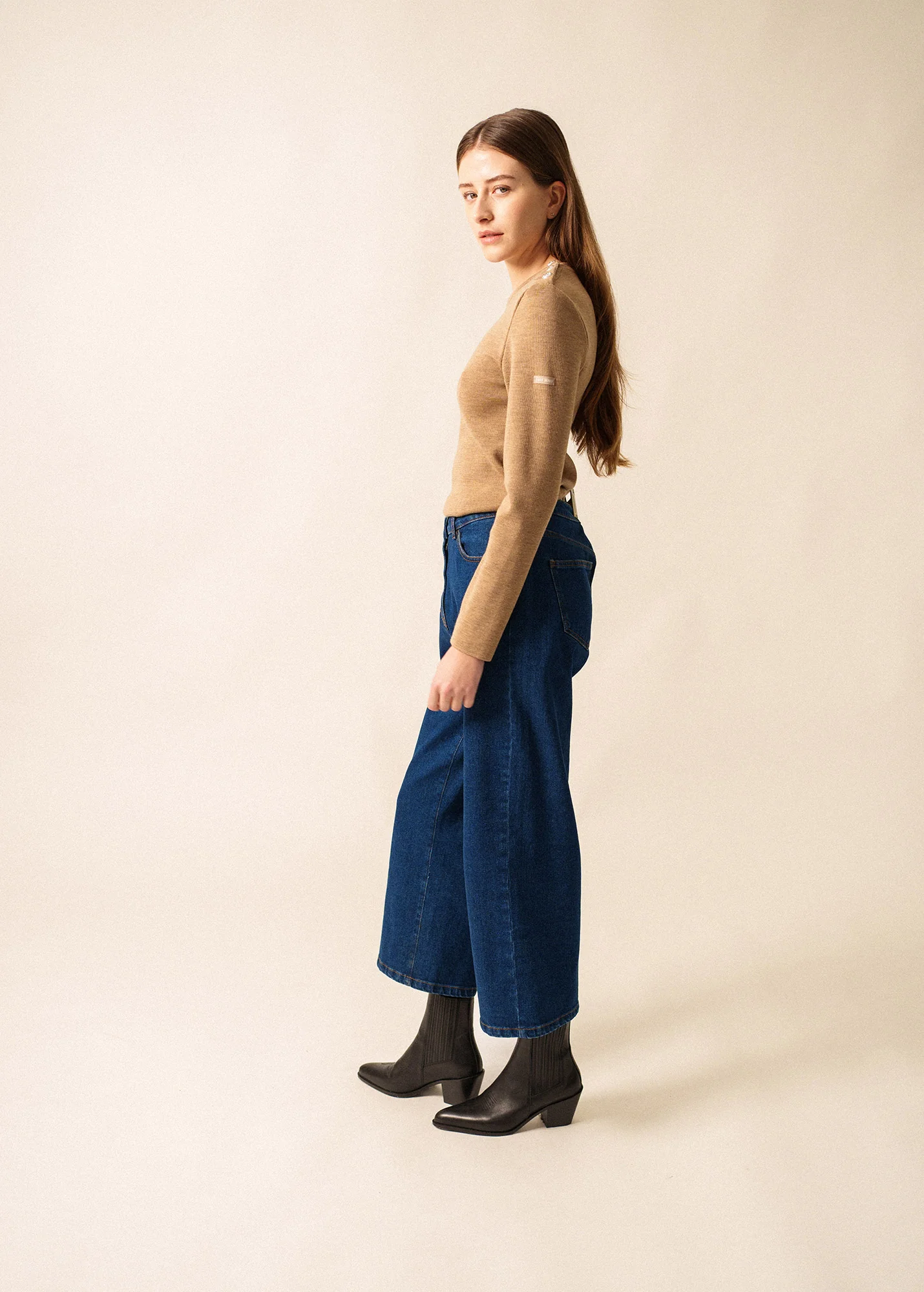 Pull marin Marée (BEIGE FONCE) - Image 3
