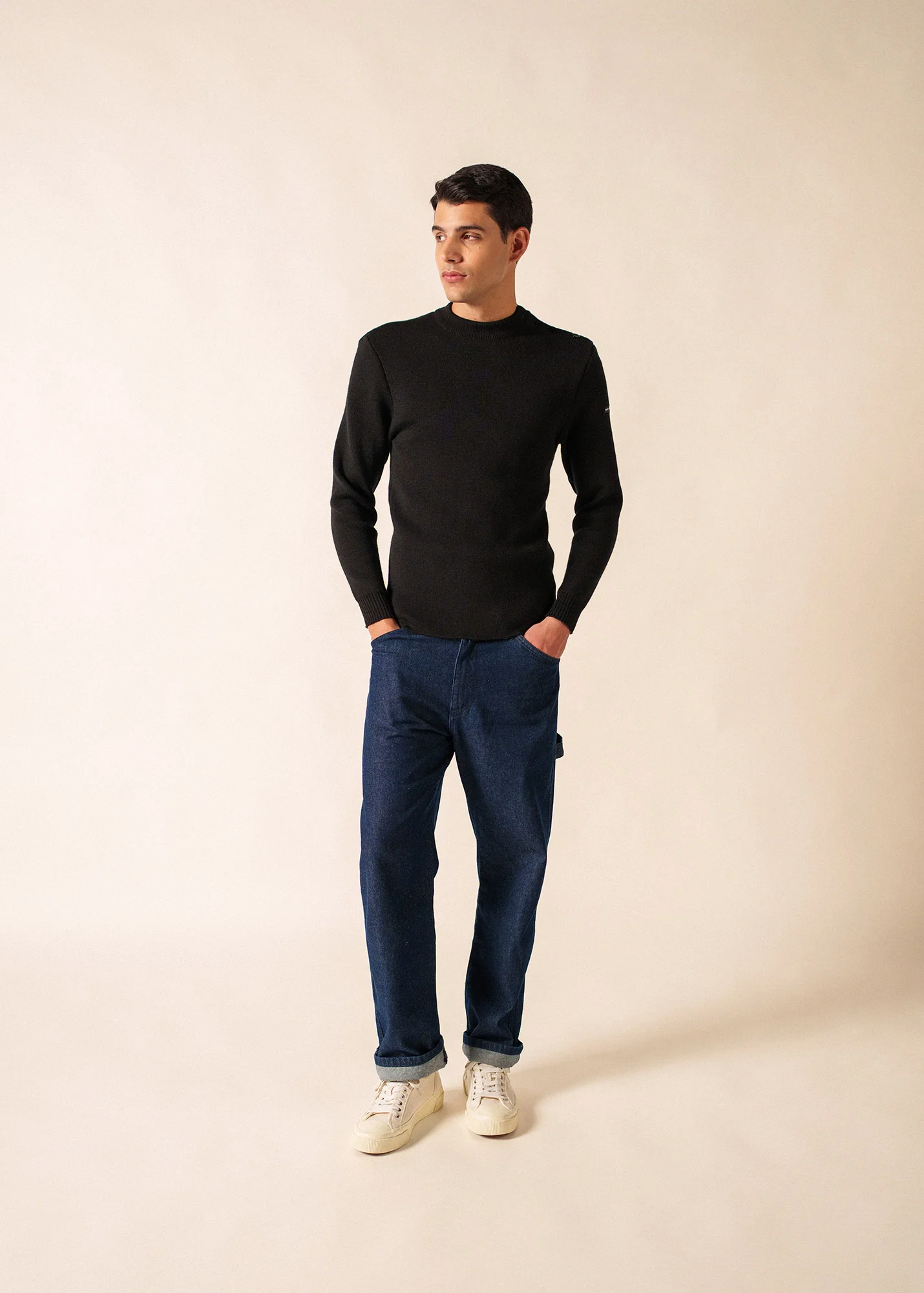 Pull marin Matelot (NOIR)