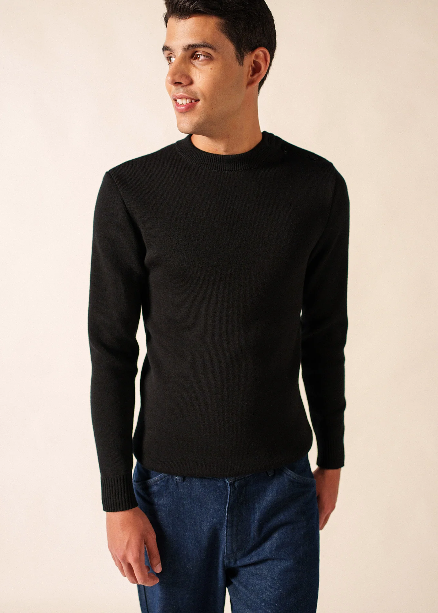 Pull marin Rochefort (NOIR) - Image 3