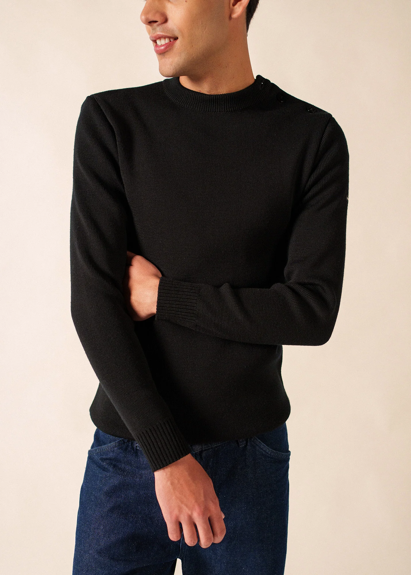 Pull marin Rochefort (NOIR) - Image 6