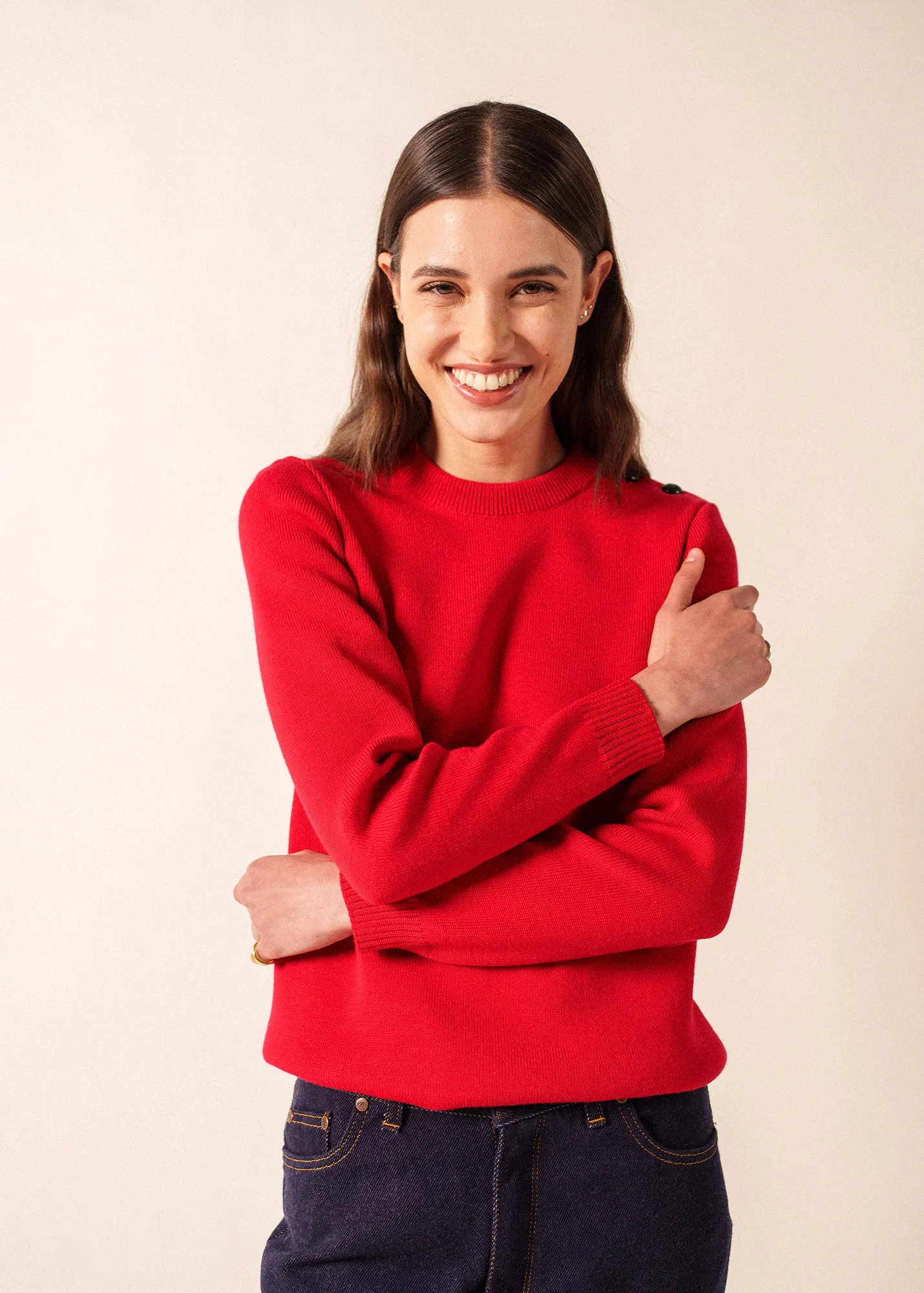 Pull marin Rochefort (ROUGE) - Image 3