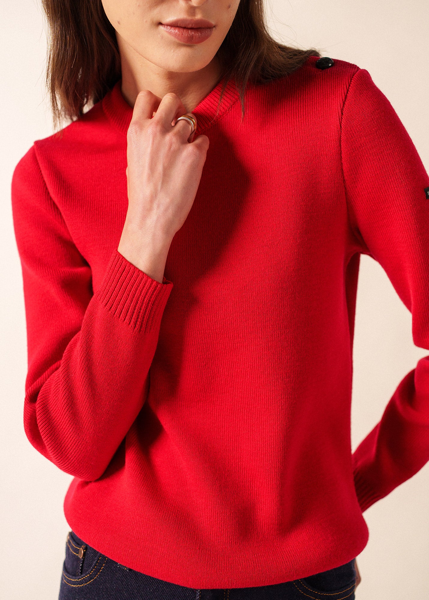Pull marin Rochefort (ROUGE) - Image 4