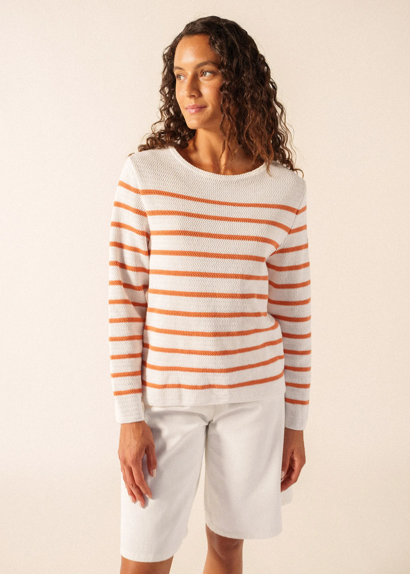Pull Martigues (BLANC/ARGILE) - Image 3
