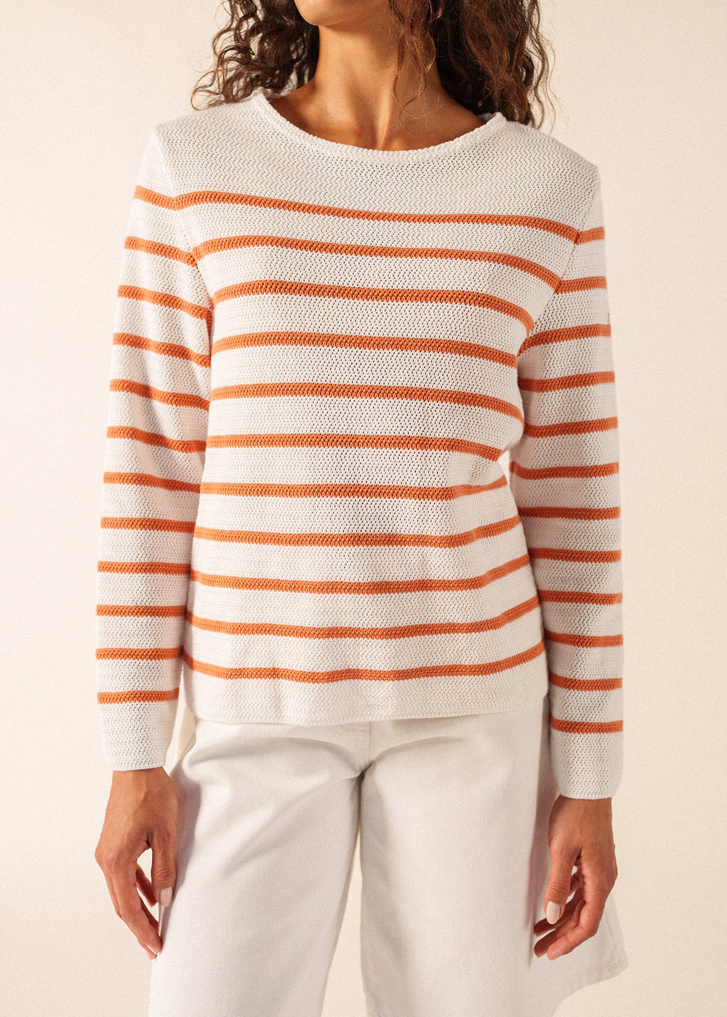 Pull Martigues (BLANC/ARGILE) - Image 5