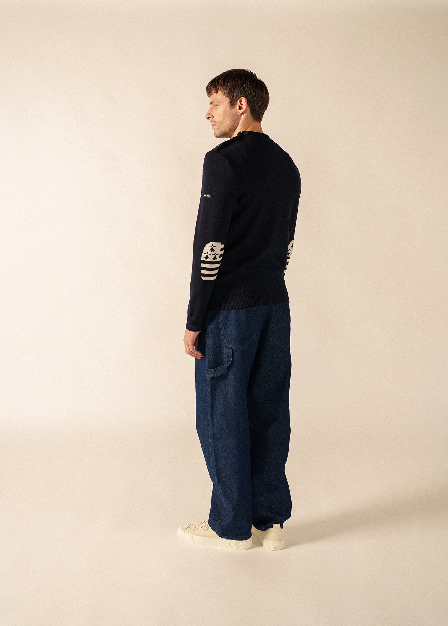 Pull Mondiovision Bretagne (NAVY/MULTICO) - Image 2