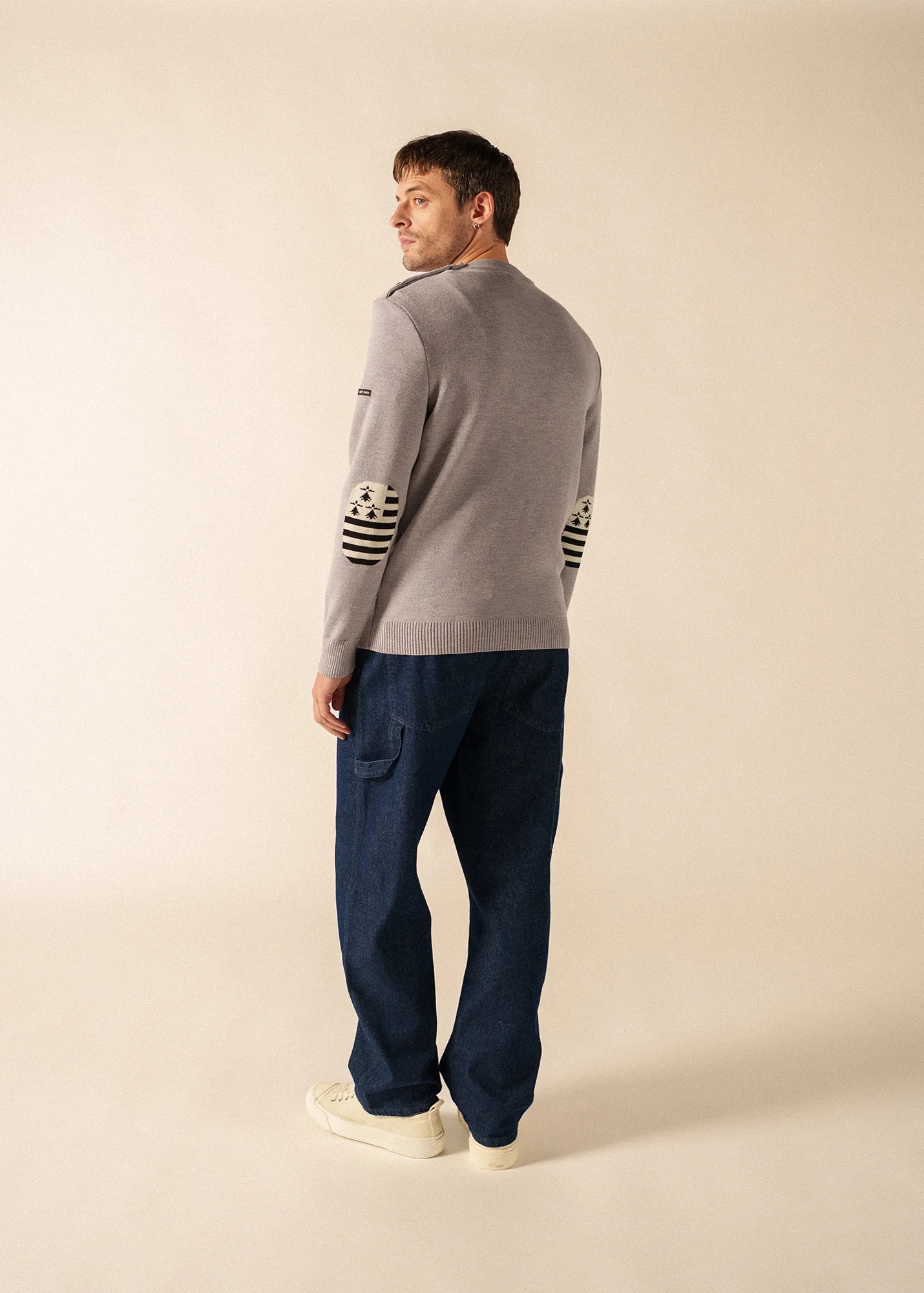Pull Mondiovision Bretagne (PERLE CHINE/MULTICO) - Image 2