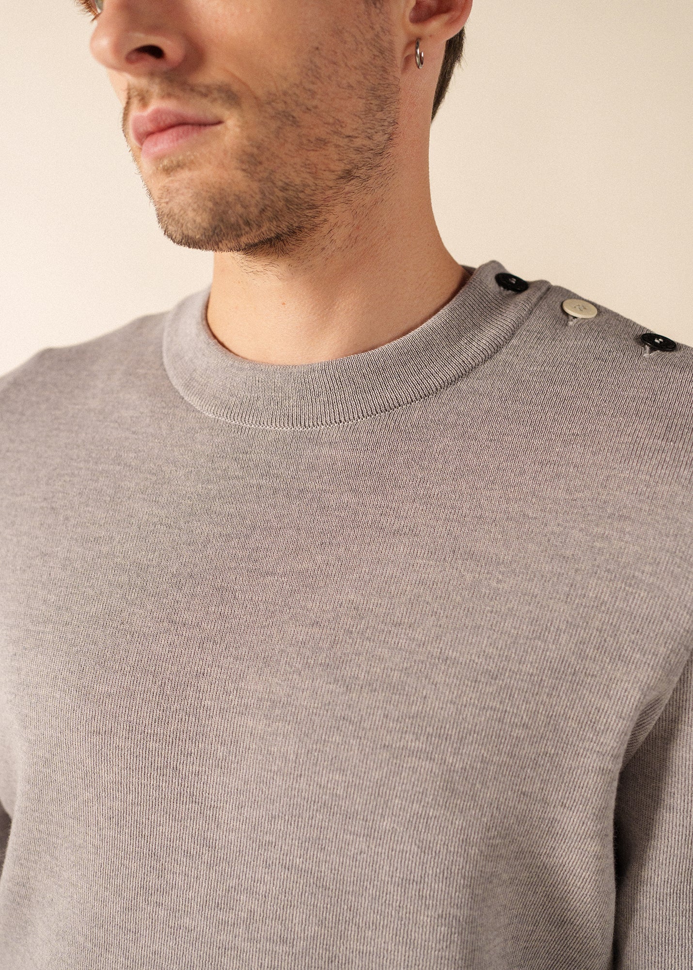 Pull Mondiovision Bretagne (PERLE CHINE/MULTICO) - Image 4
