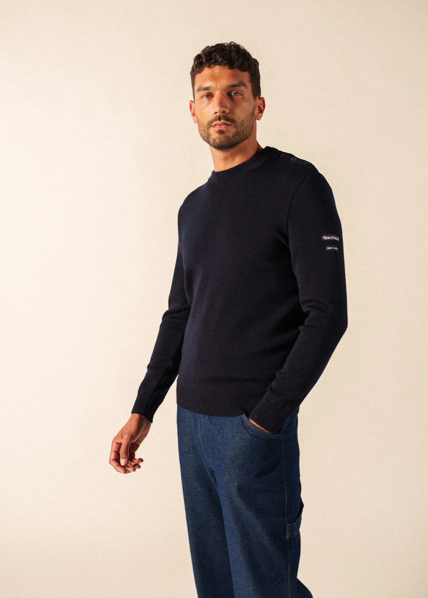 Pull Mondiovision Grand Palais (NAVY) - Image 3