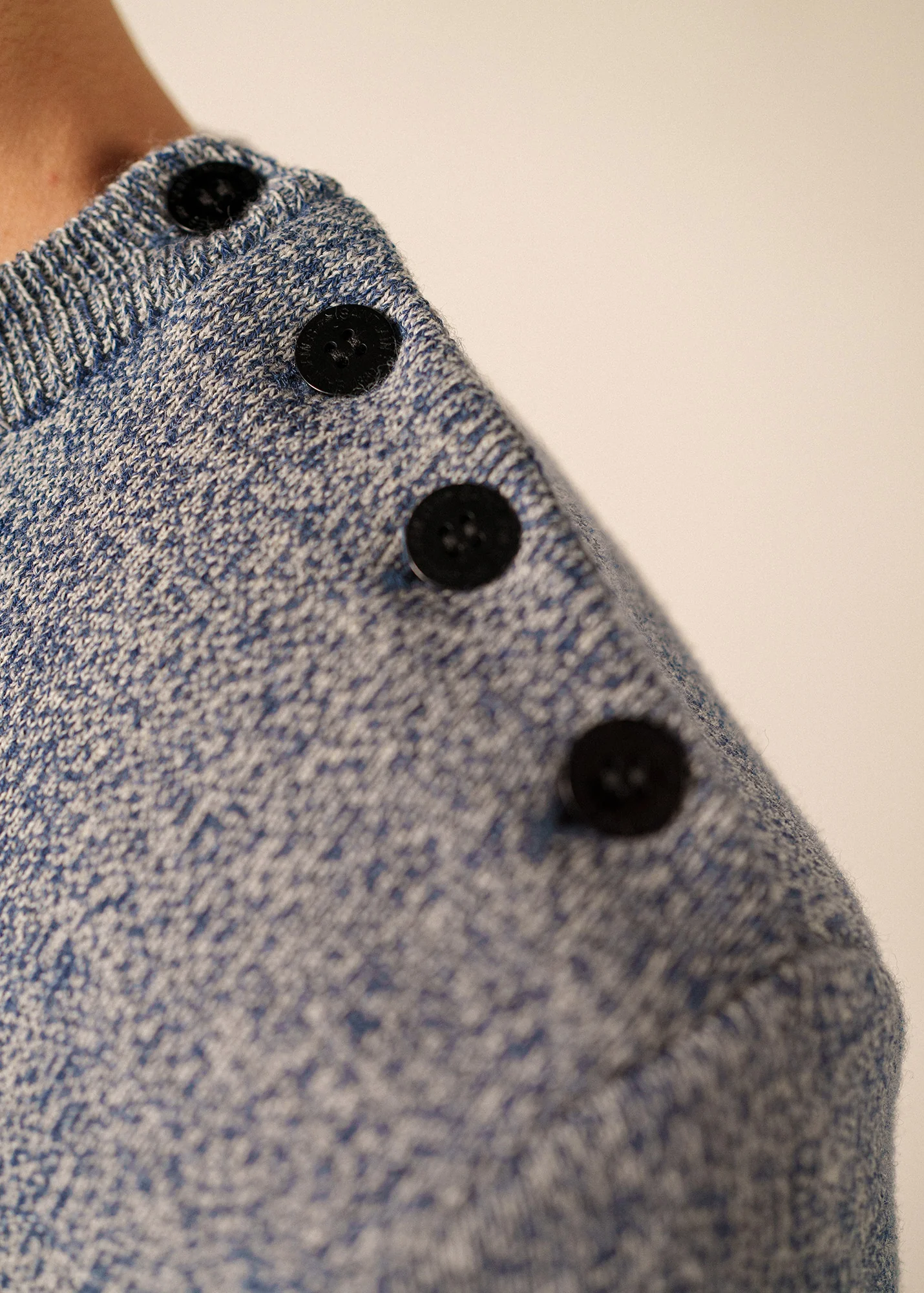Pull marin Cancale (JEAN/ECRU) - Image 5