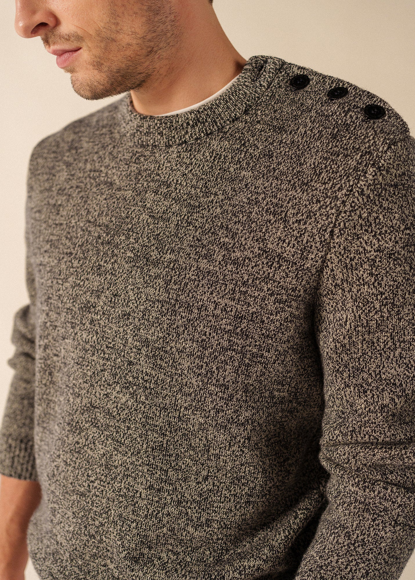 Pull marin Cancale (NAVY/ECRU) - Image 5