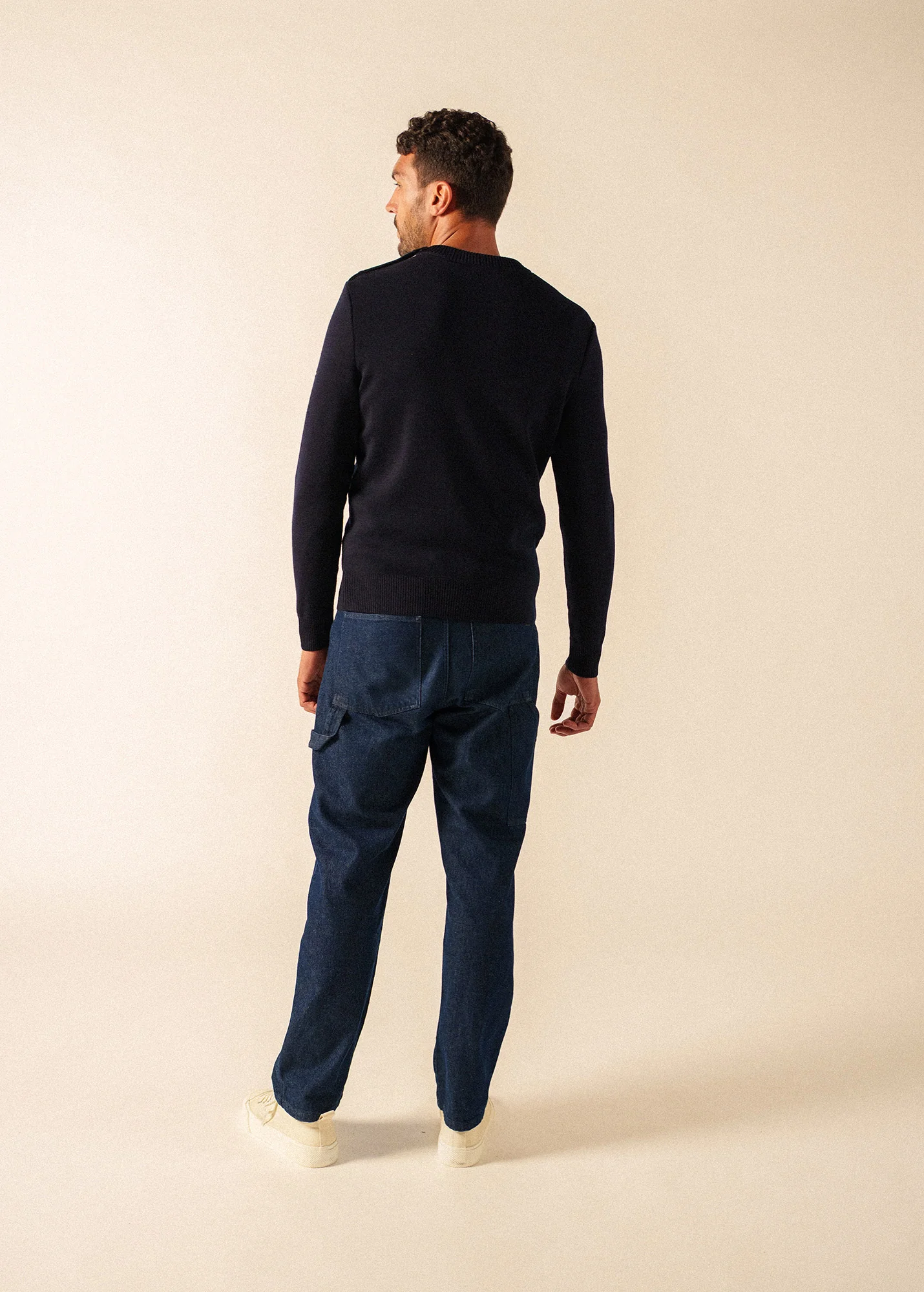 Pull Pezenas (NAVY/ECUME/TULIPE) - Image 2