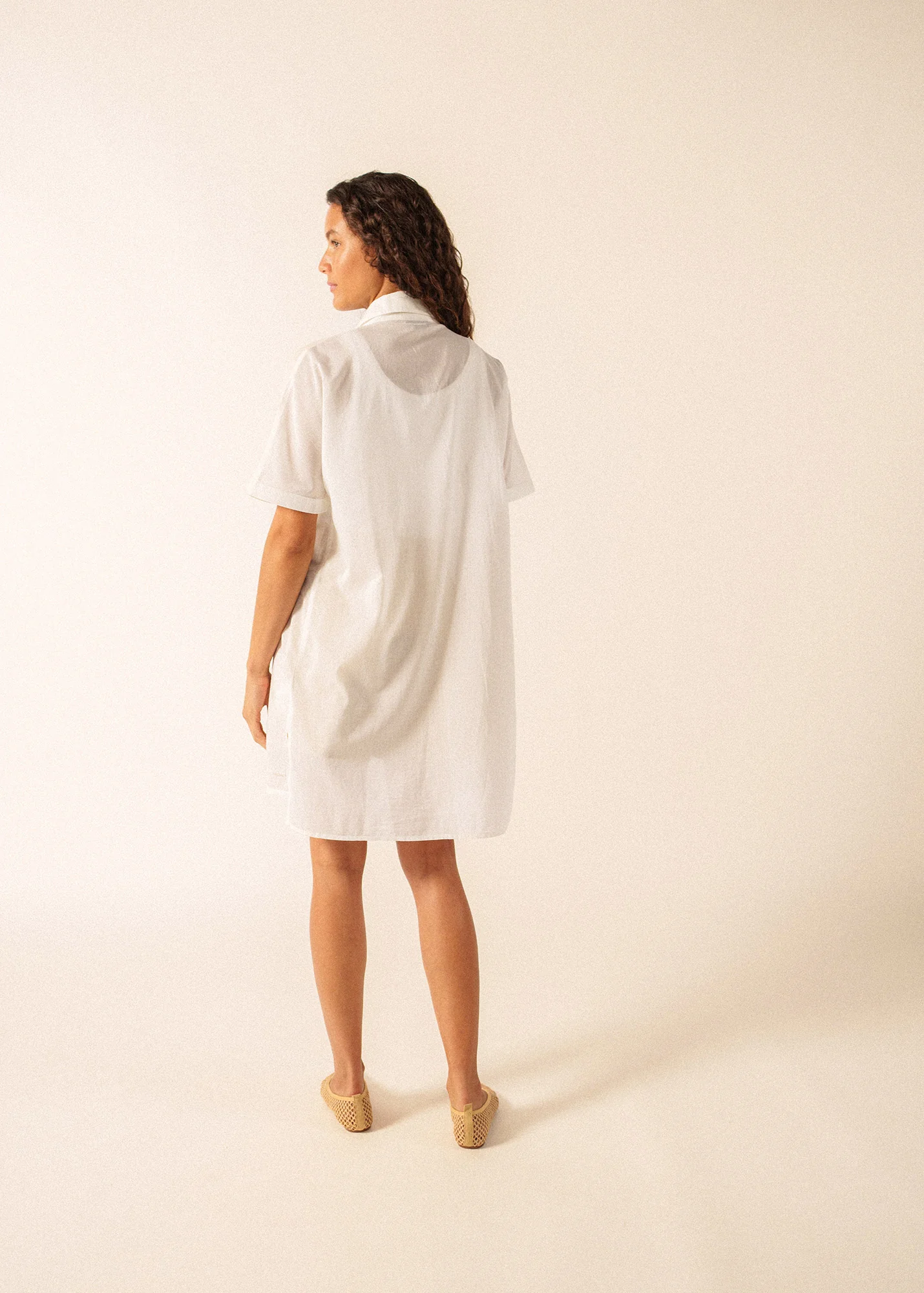 Robe de plage (BLANC) - Image 2