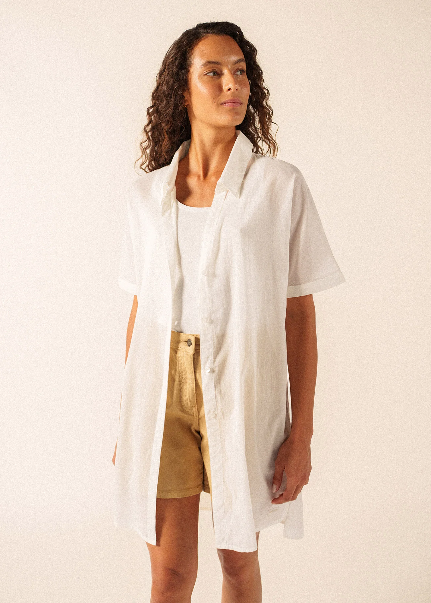 Robe de plage (BLANC) - Image 3