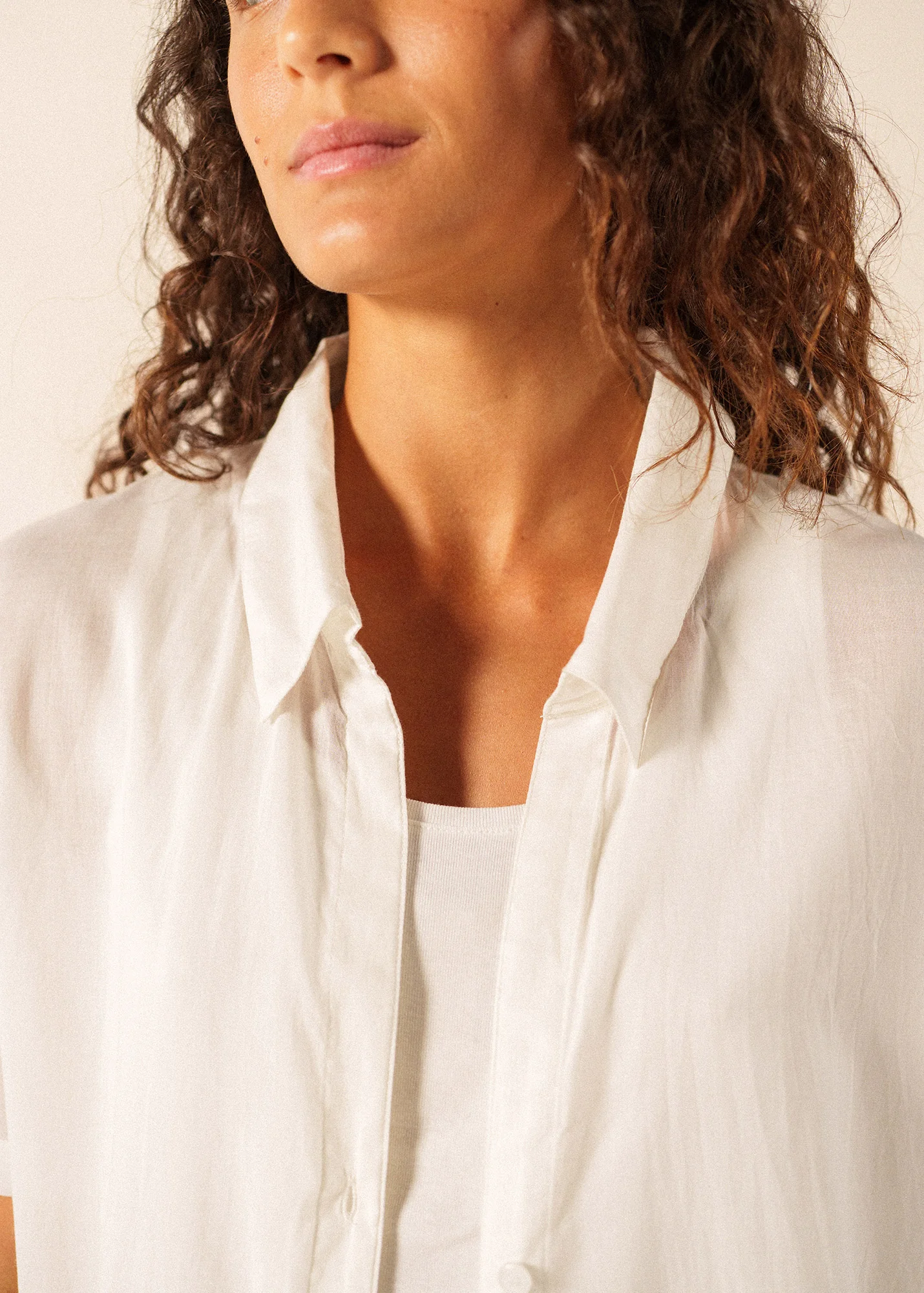 Robe de plage (BLANC) - Image 4