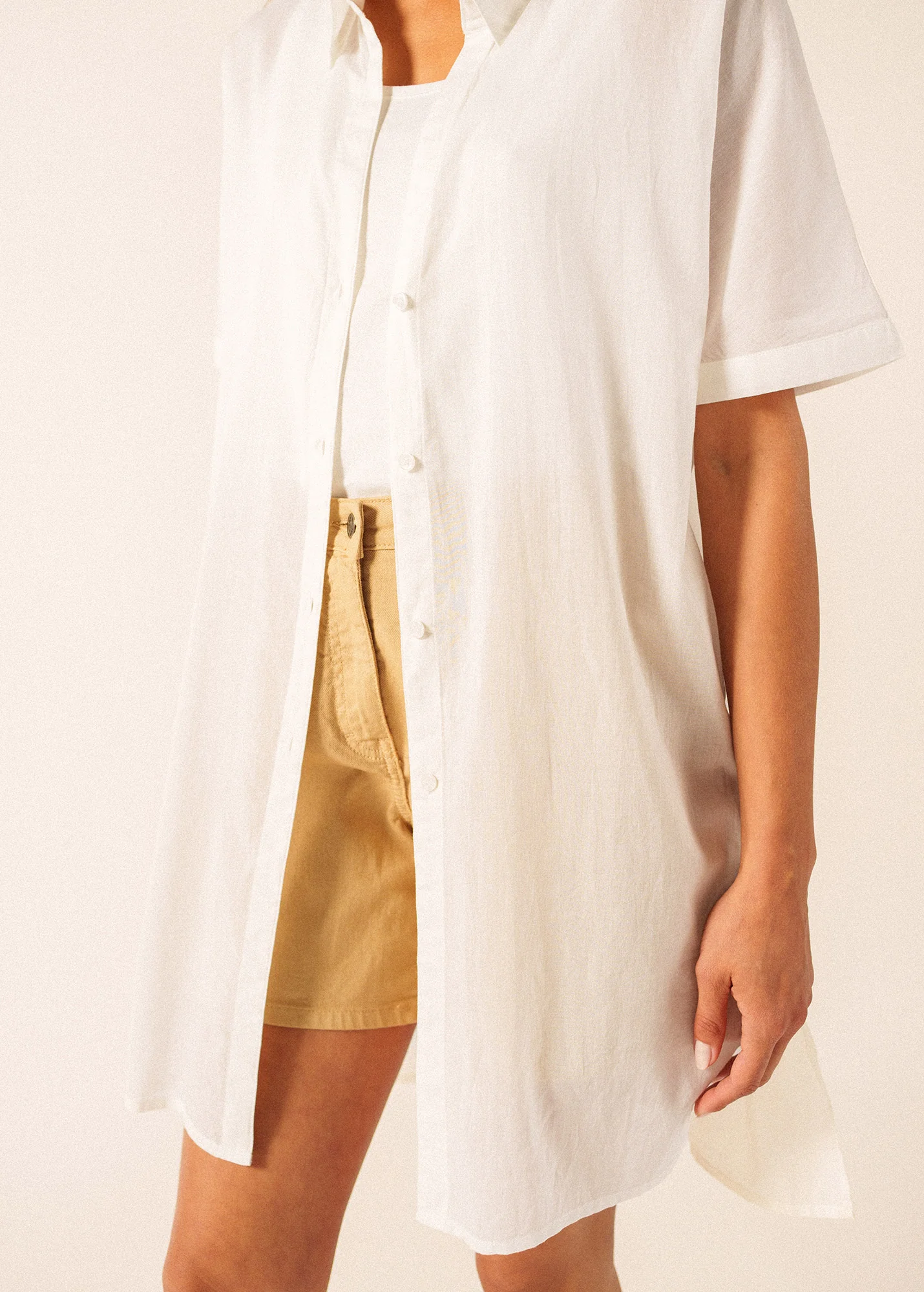 Robe de plage (BLANC) - Image 5