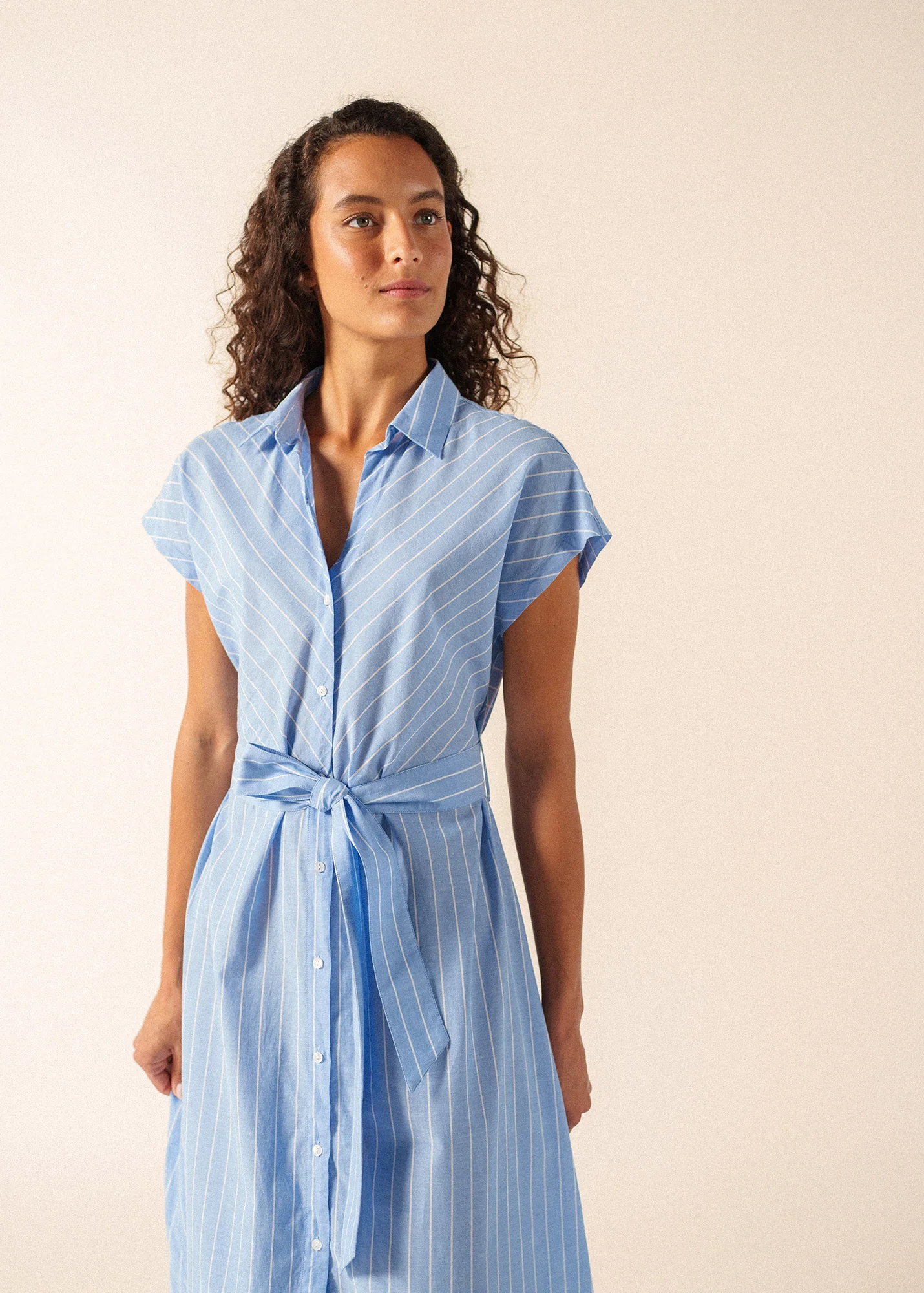 Robe Maelys (BLEU/BLANC) - Image 3