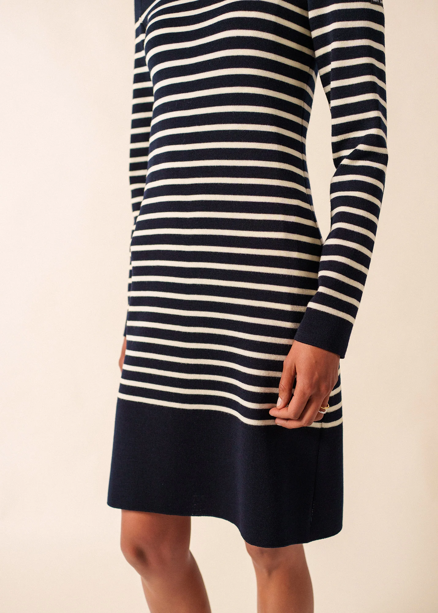Robe Grande Marée (NAVY/ECUME) - Image 7