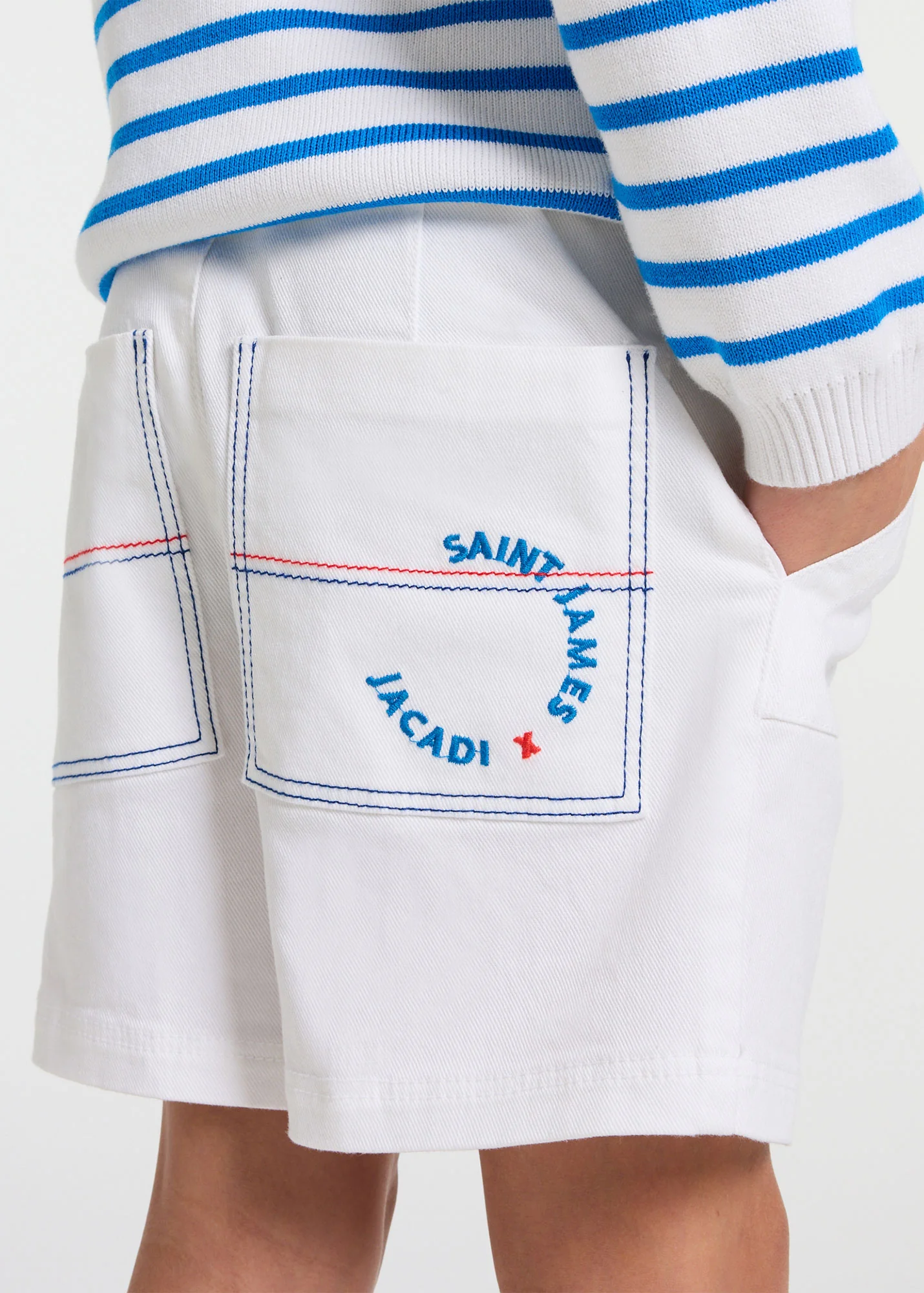 Short garçon x Jacadi (BLANC) - Image 2