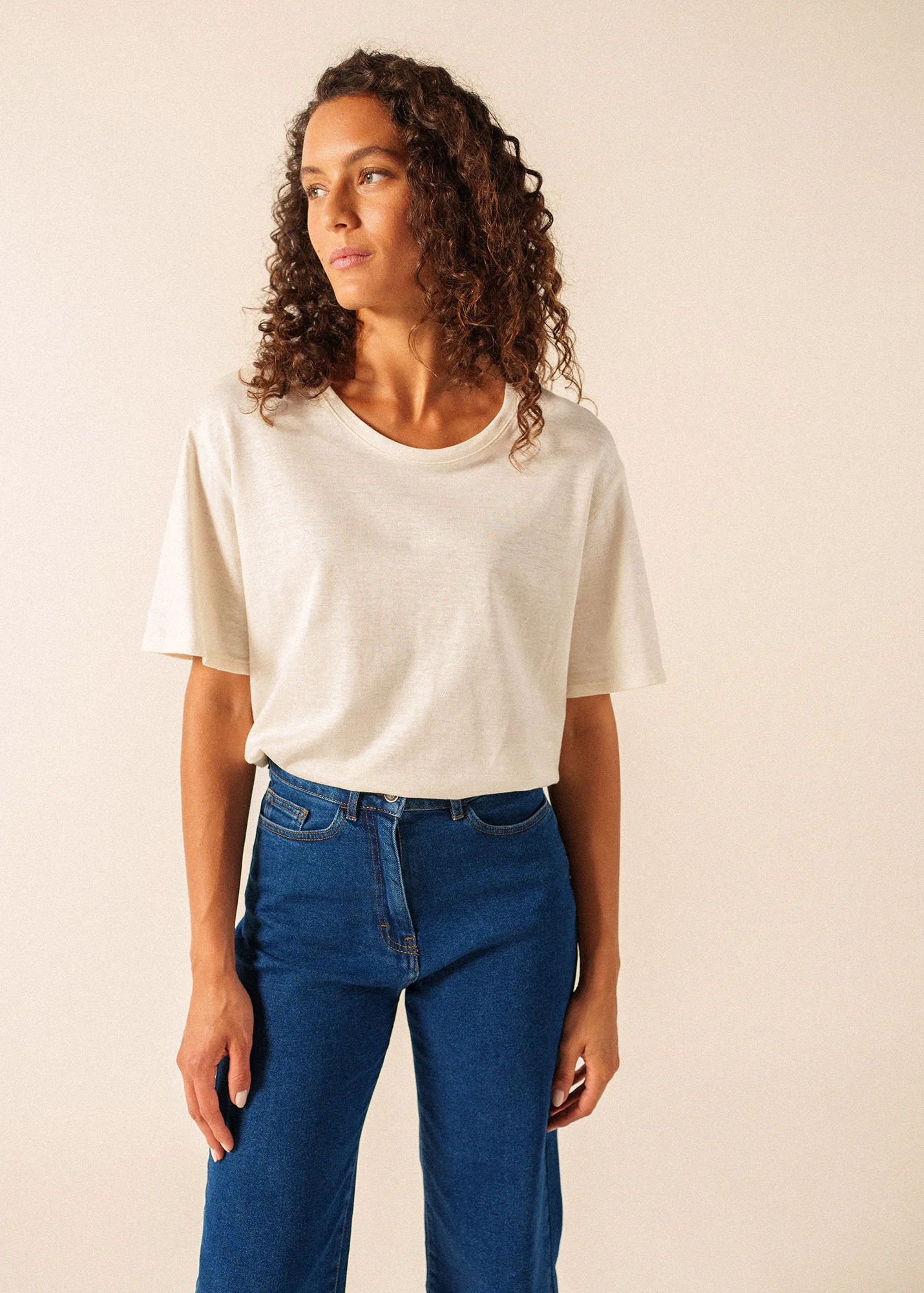 T-shirt Lille (ECUME) - Image 3