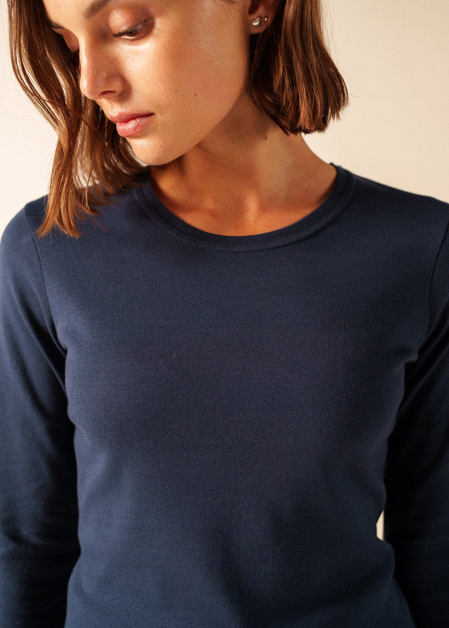 T-shirt Celina - en coton (MARINE) - Image 4