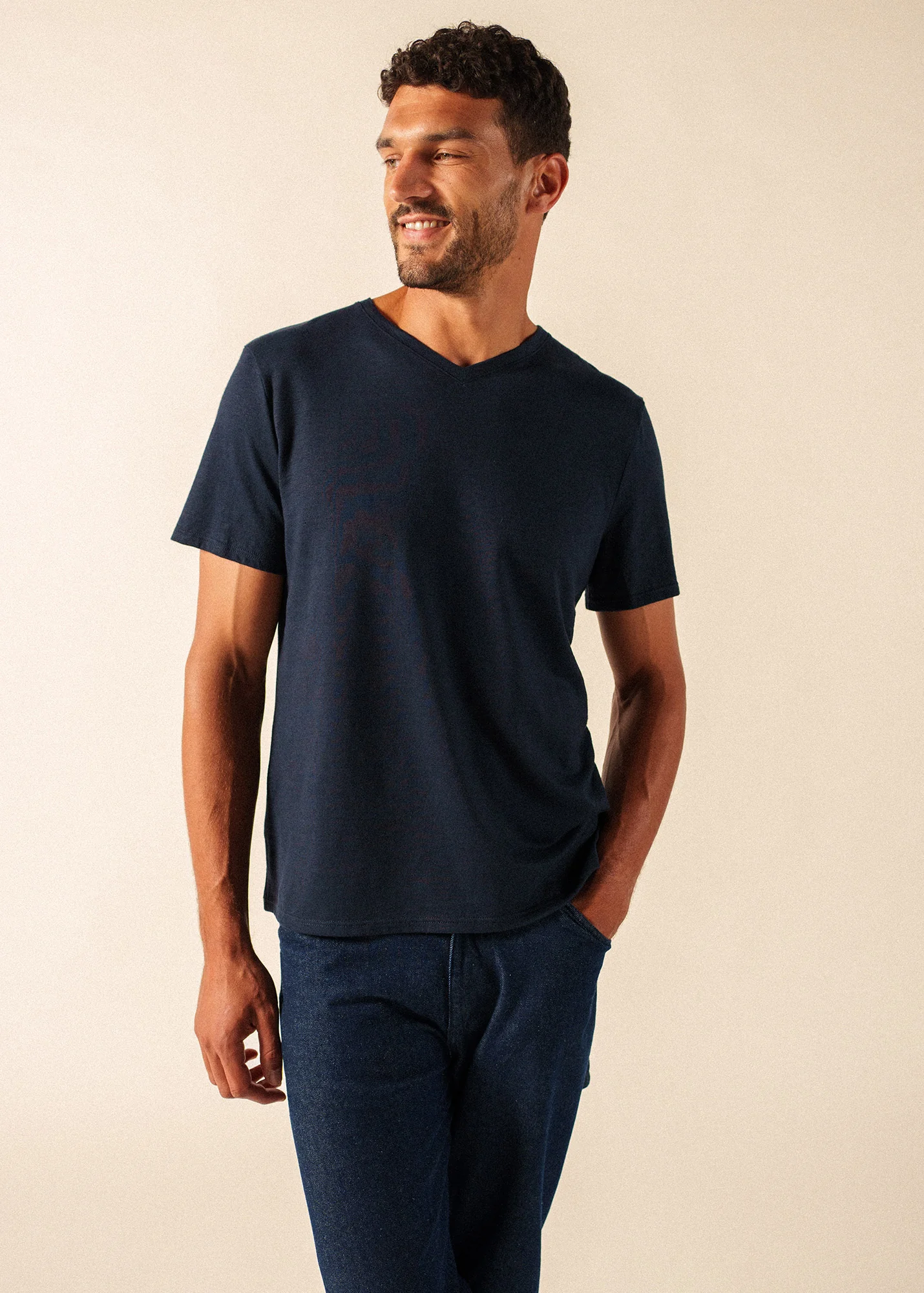 T-shirt Roubaix (MARINE) - Image 3