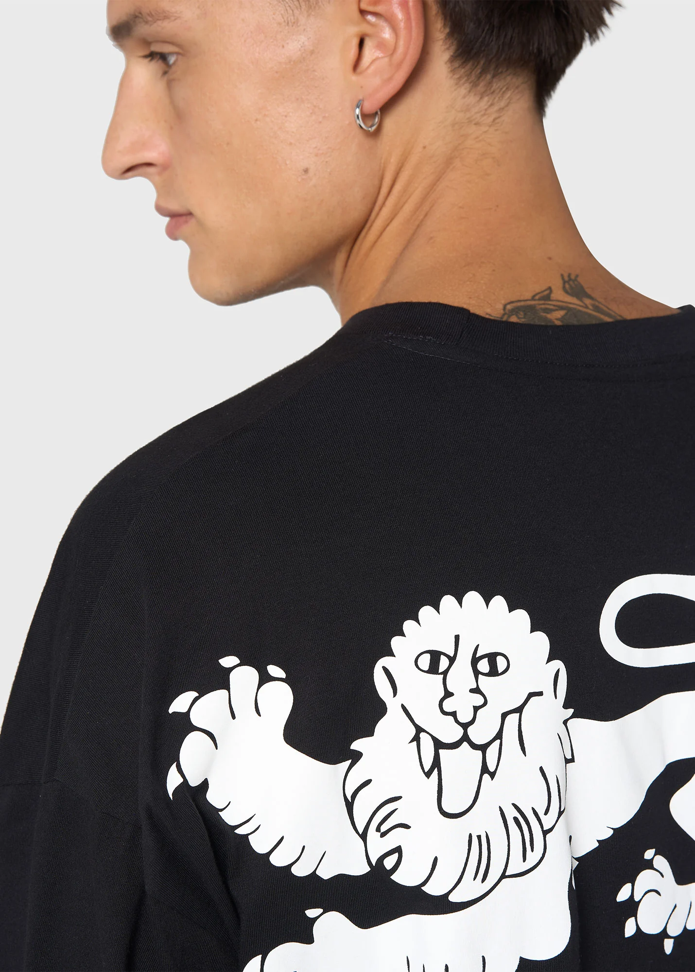 T-shirt Yocaen - SAINT JAMES x AVNIER (NOIR) - Image 3