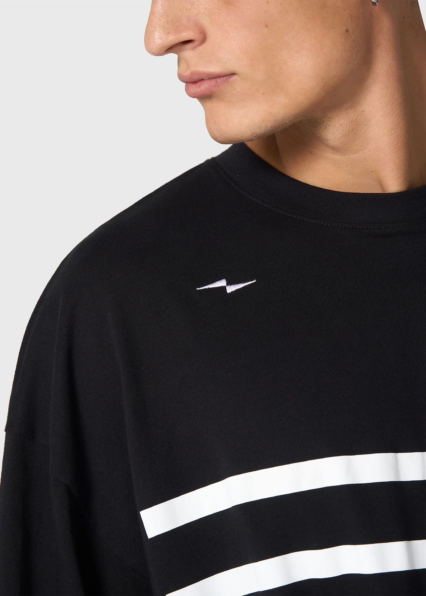 T-shirt Yocaen - SAINT JAMES x AVNIER (NOIR) - Image 4